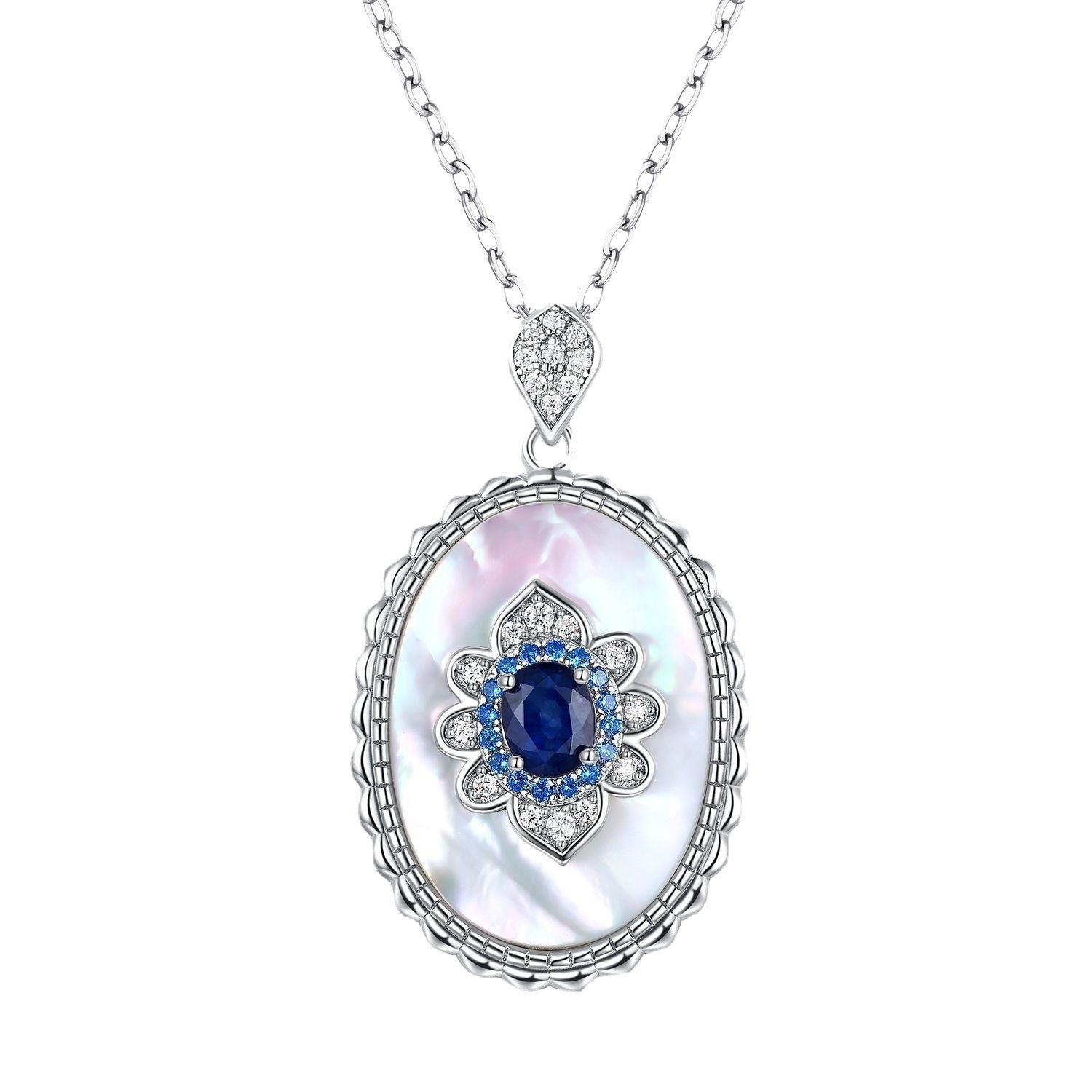 Charm Sapphire Necklace