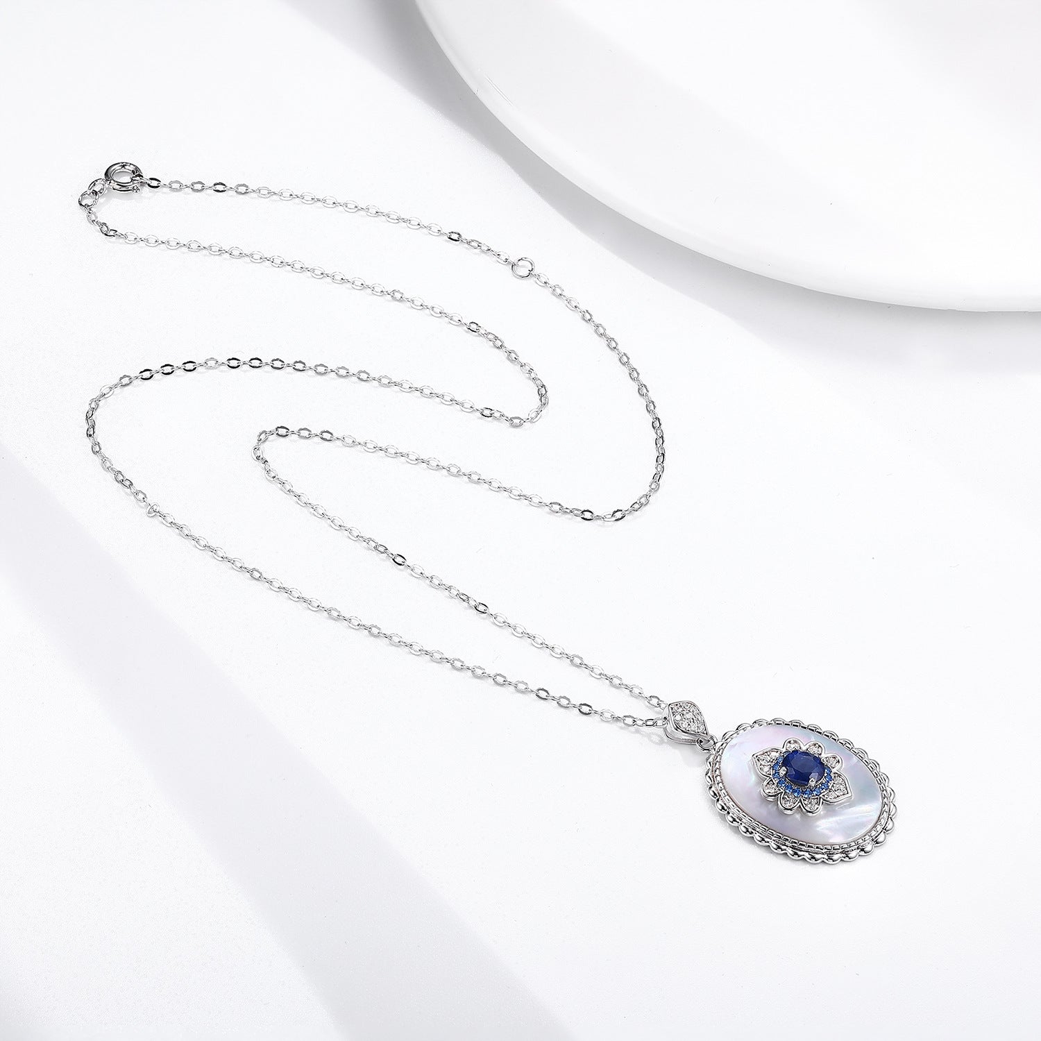 Charm Sapphire Necklace