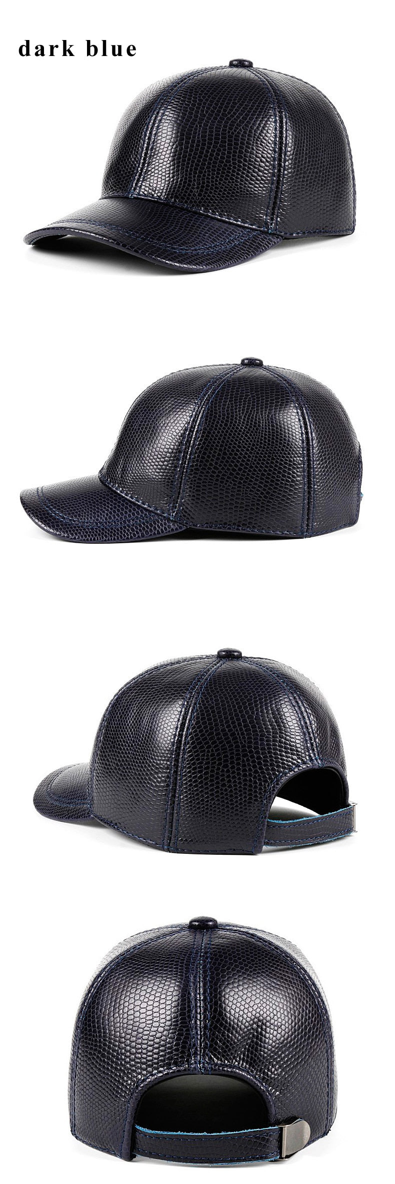 Winter Leather Hats