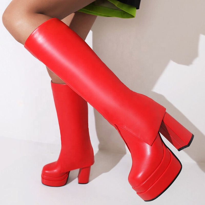 Women High Heeled Boots