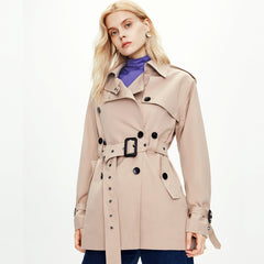 Trench Coats with Epaulettes