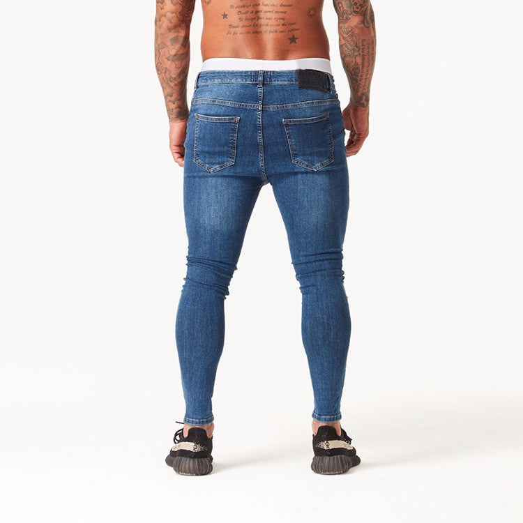 Ultra-Flex Ripped Skinny Denim Jeans