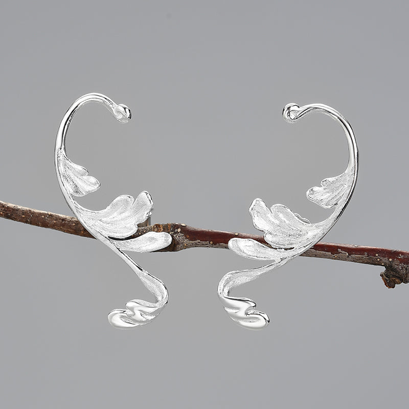 Handmade Leaf Earrings
