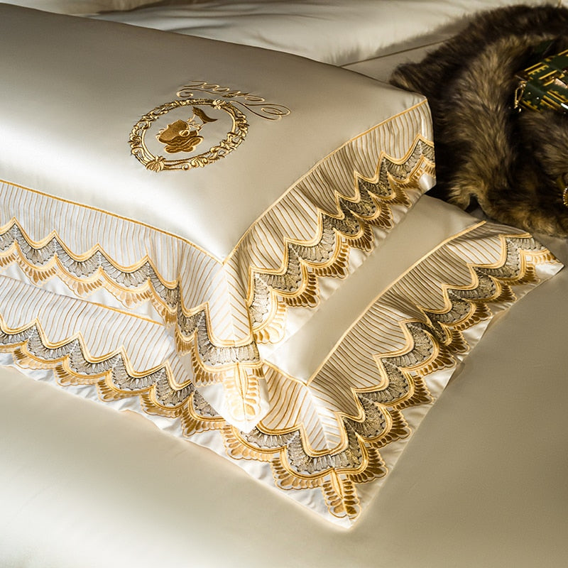 Luxury Embroidered Bedding Set