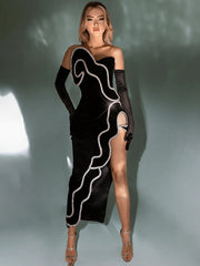 Velvet Luxury Formal Dress
