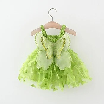 3D Embroidery Princess Dress for Girls