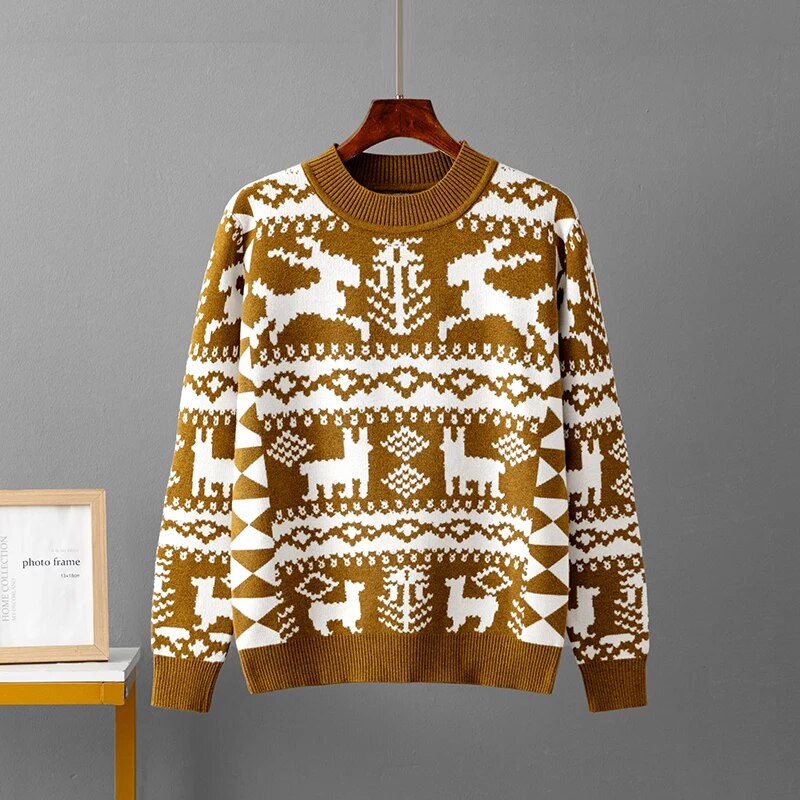 Winter Vintage Christmas Sweater