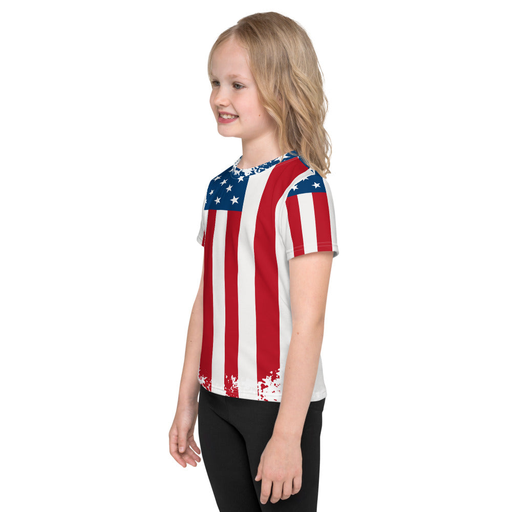 4th of July Kids crew neck t-shirt