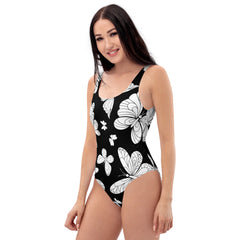 Butterfly One-Piece Swimsuit