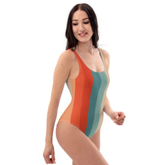 Retro One-Piece Swimsuit