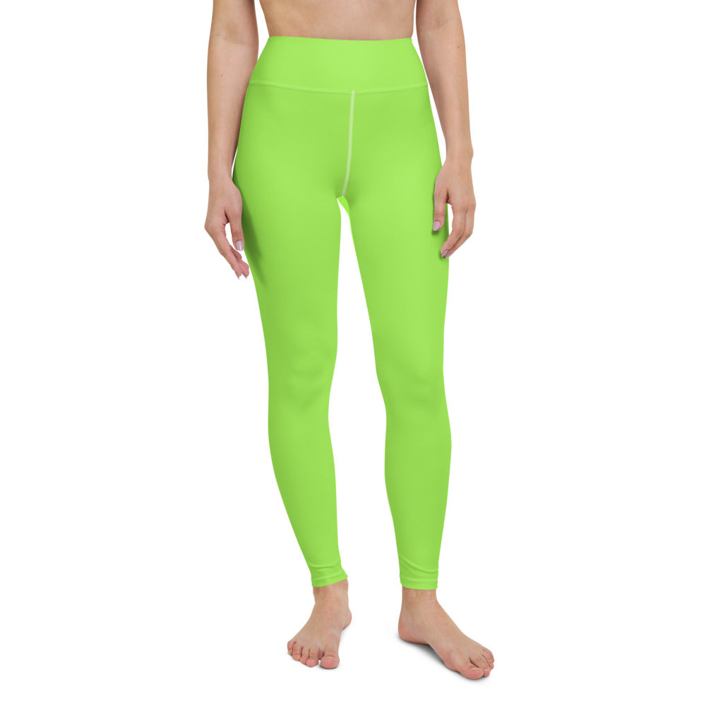 Lime Green Yoga Leggings