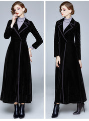 Velvet Long Coat