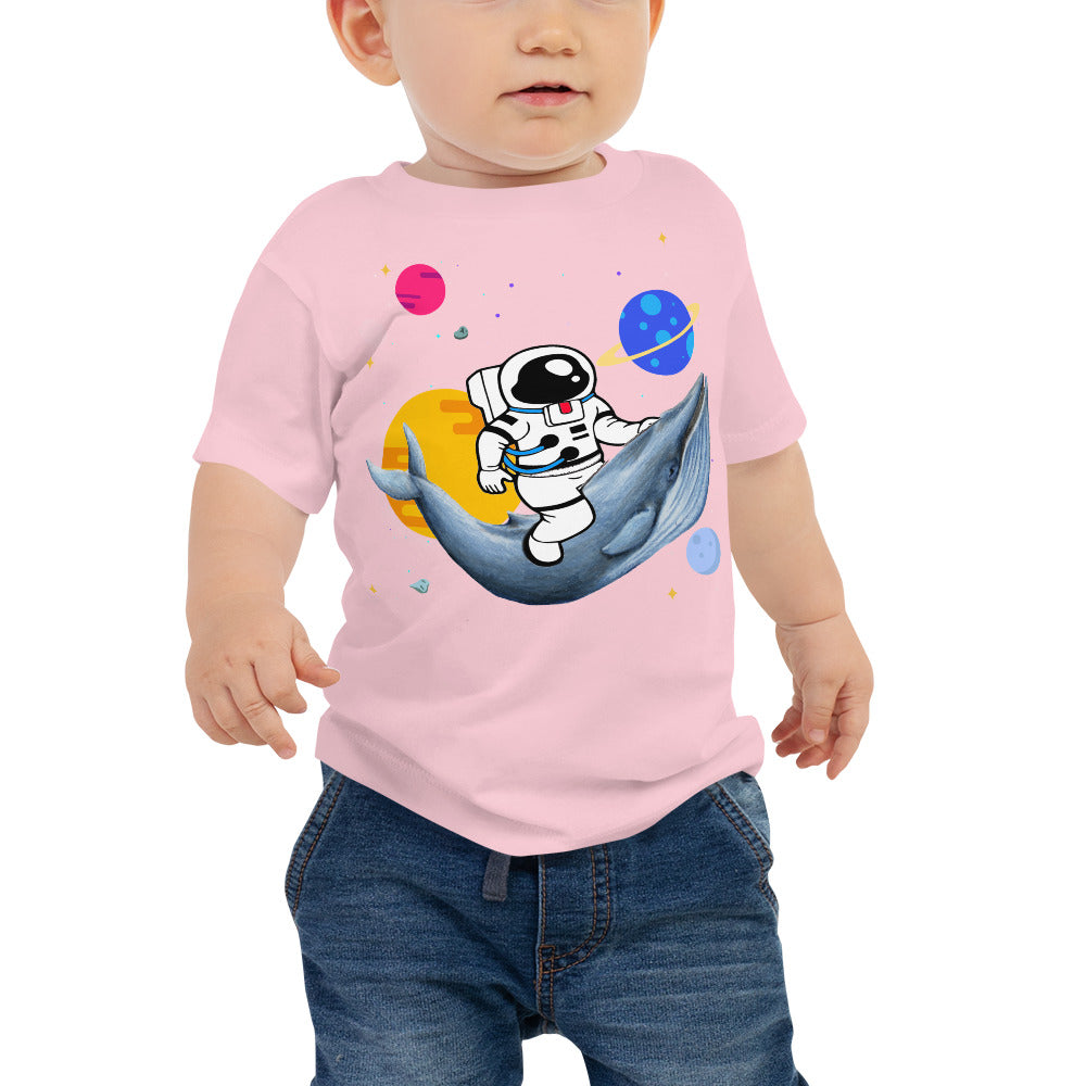 Space Travel Baby Jersey Short Sleeve Tee
