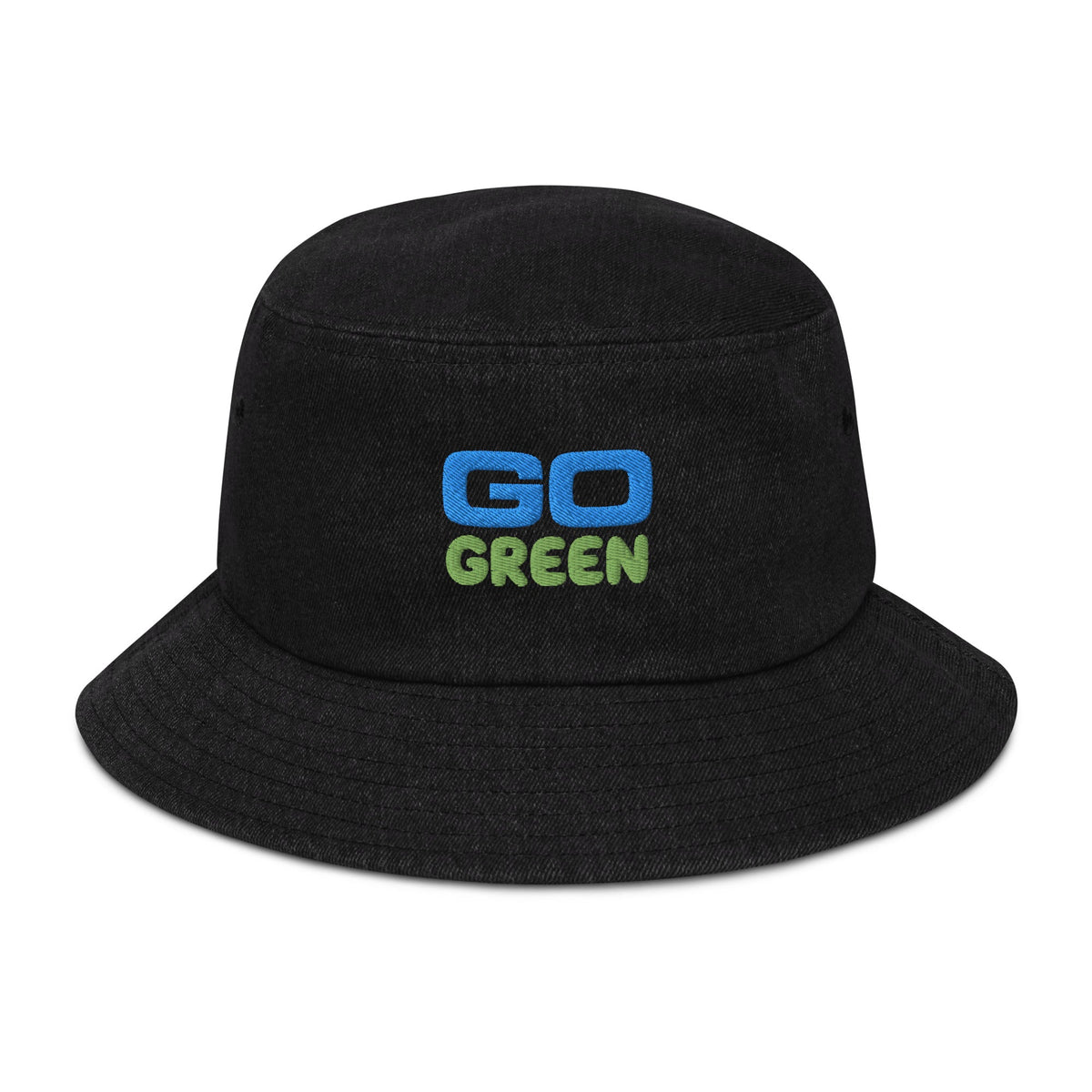 Go Green Denim bucket hat