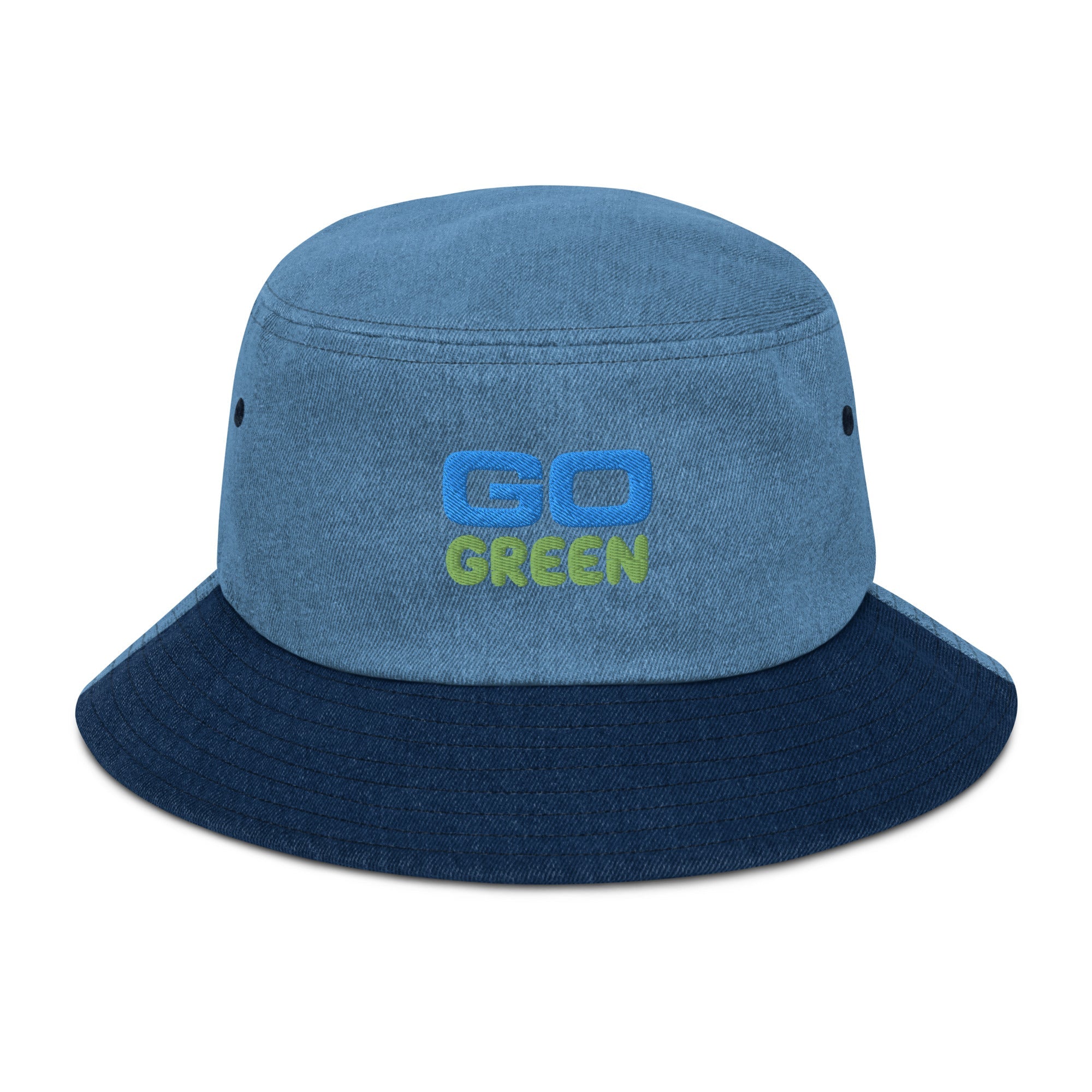Go Green Denim bucket hat