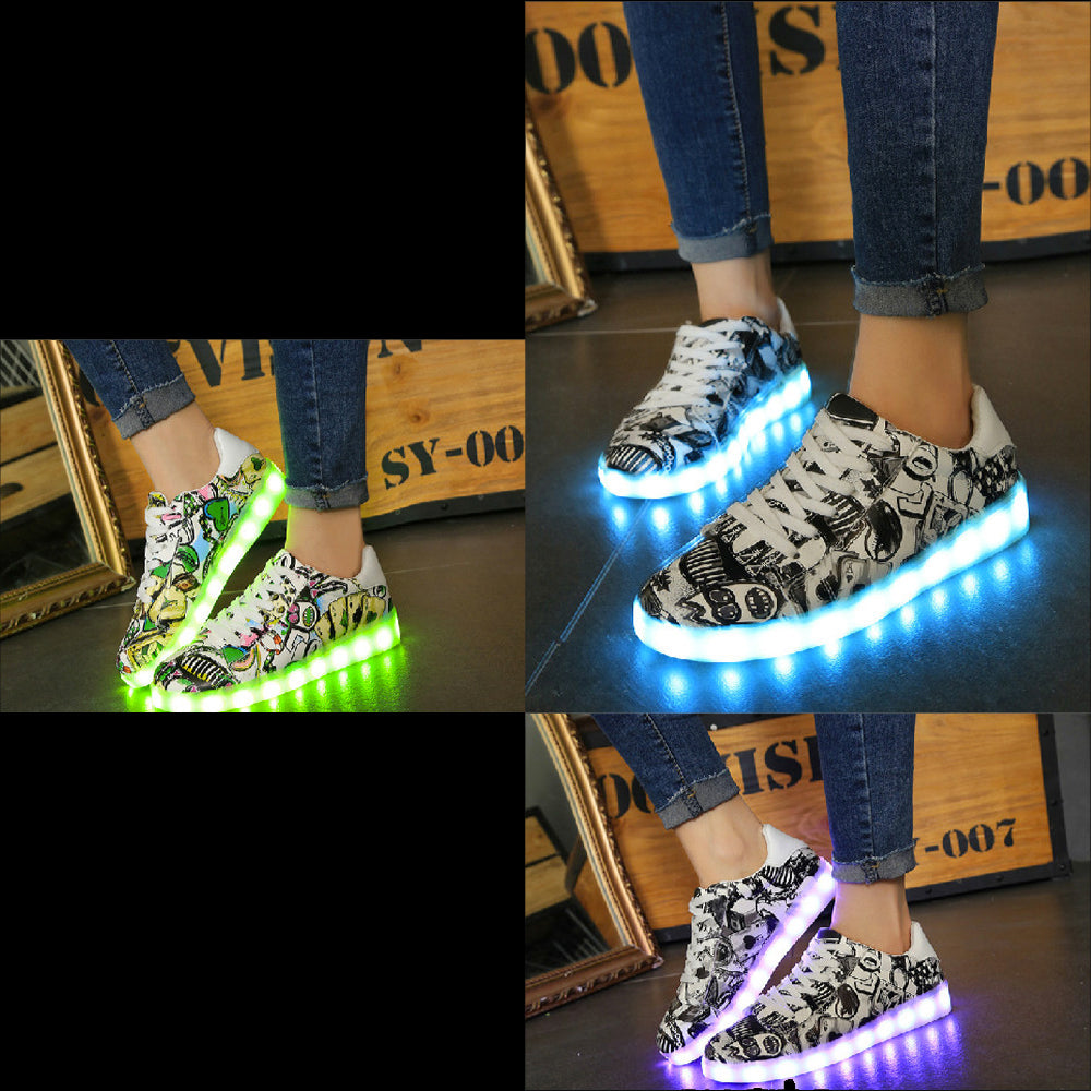 USB Charging Light Up Shoes