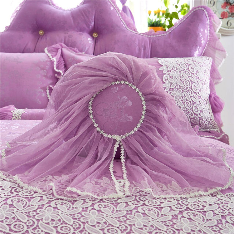 Princess Luxury Lace Bedding set