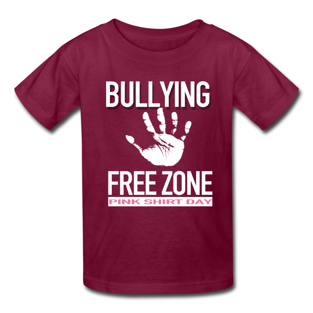Bullying free zone Kids' T-Shirt