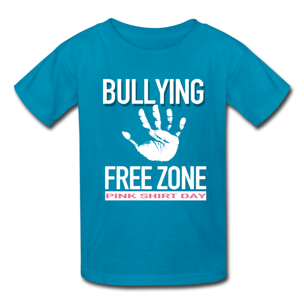Bullying free zone Kids' T-Shirt