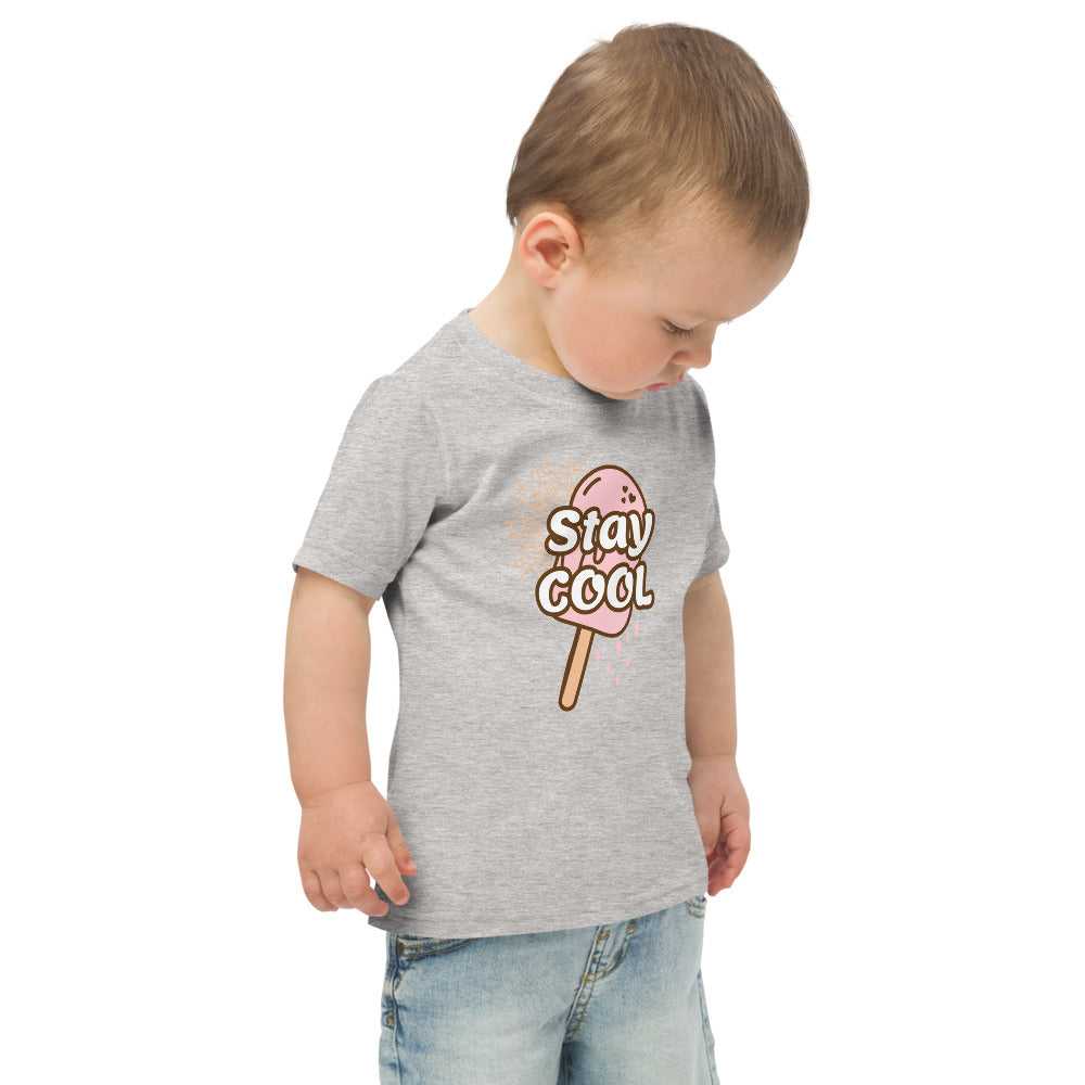 Stay cool Toddler jersey t-shirt