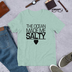 The Ocean Made Me Salty Short-Sleeve Unisex T-Shirt