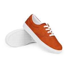 Womens lace-up canvas shoes