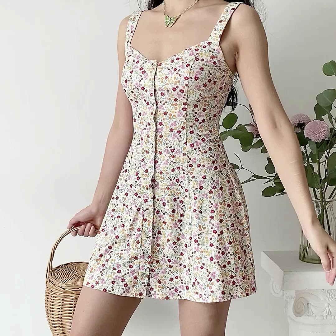 Ifomat Felicity Floral Pastoral Dress