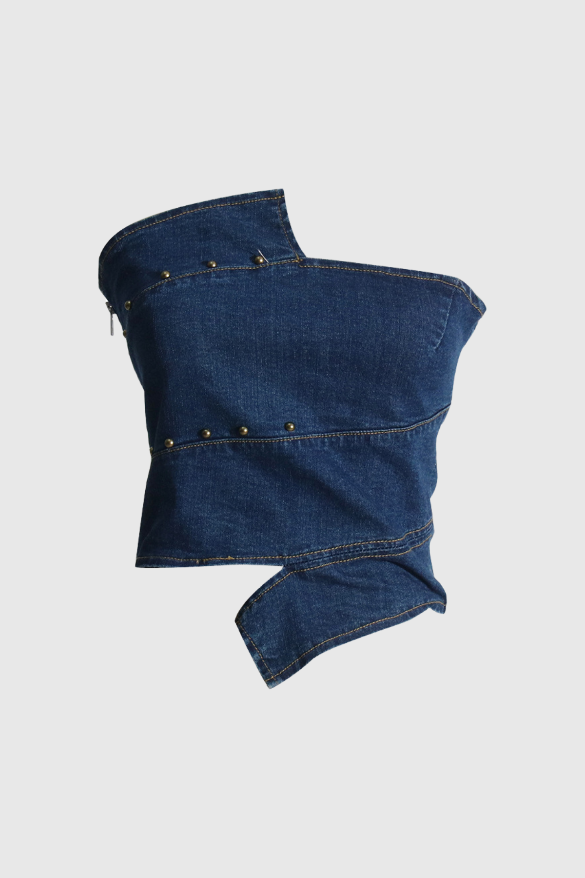 InnovareDenim Off Shoulder Denim Top