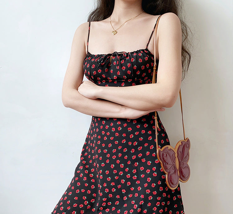 Ifomat Vintage Capsule Rose Mini Dress