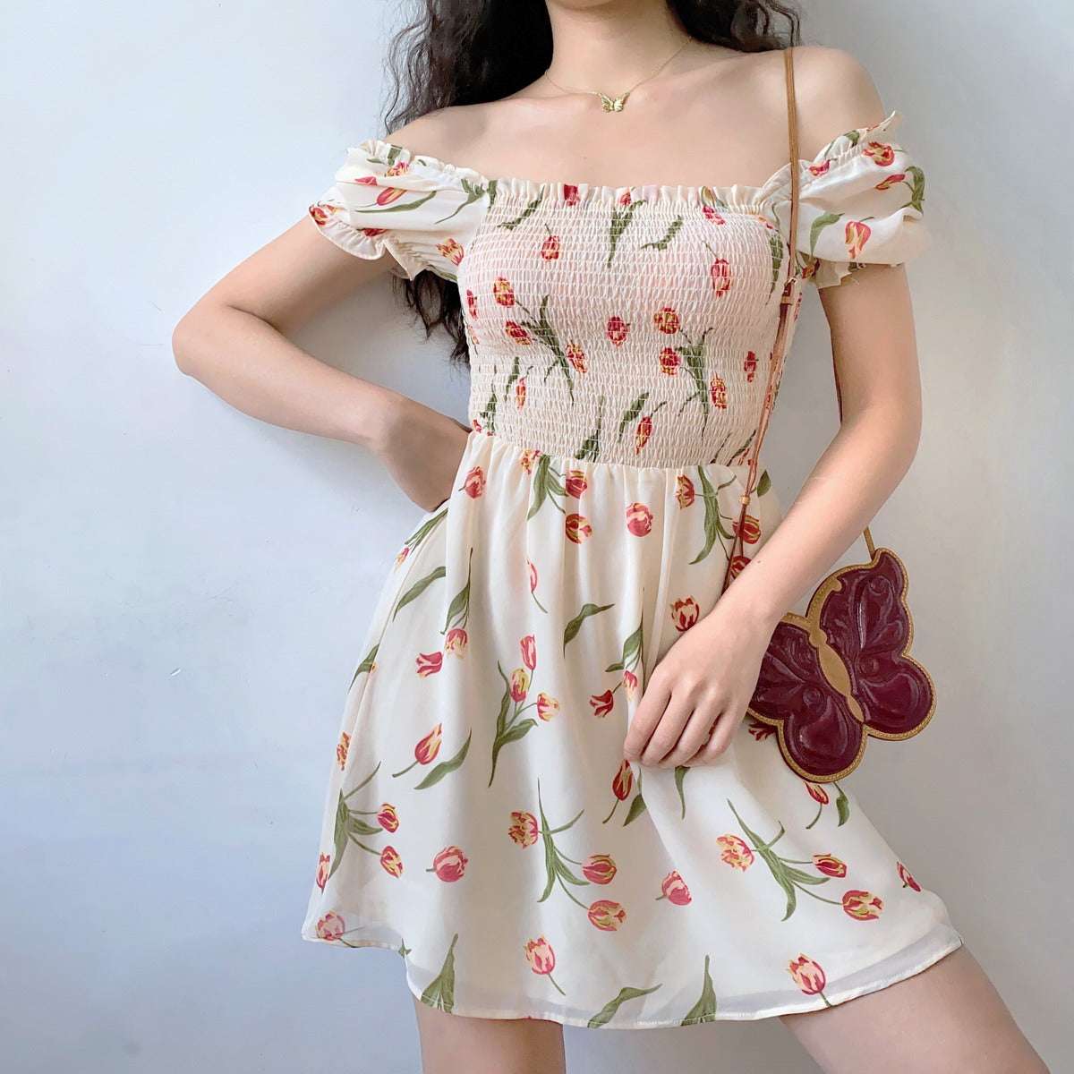 Ifomat Tulip Tea Break Dress