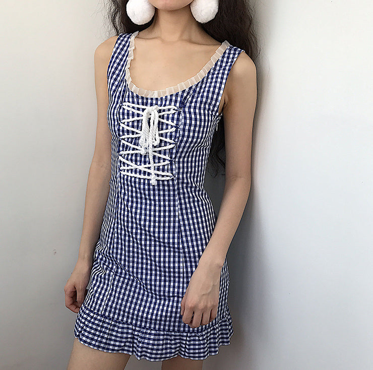 Ifomat DAISY Doll Gingham Dress