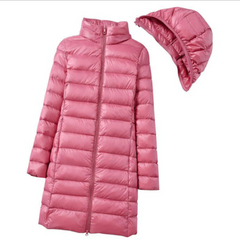 Claire - Long Ultralight Puff Down Jacket