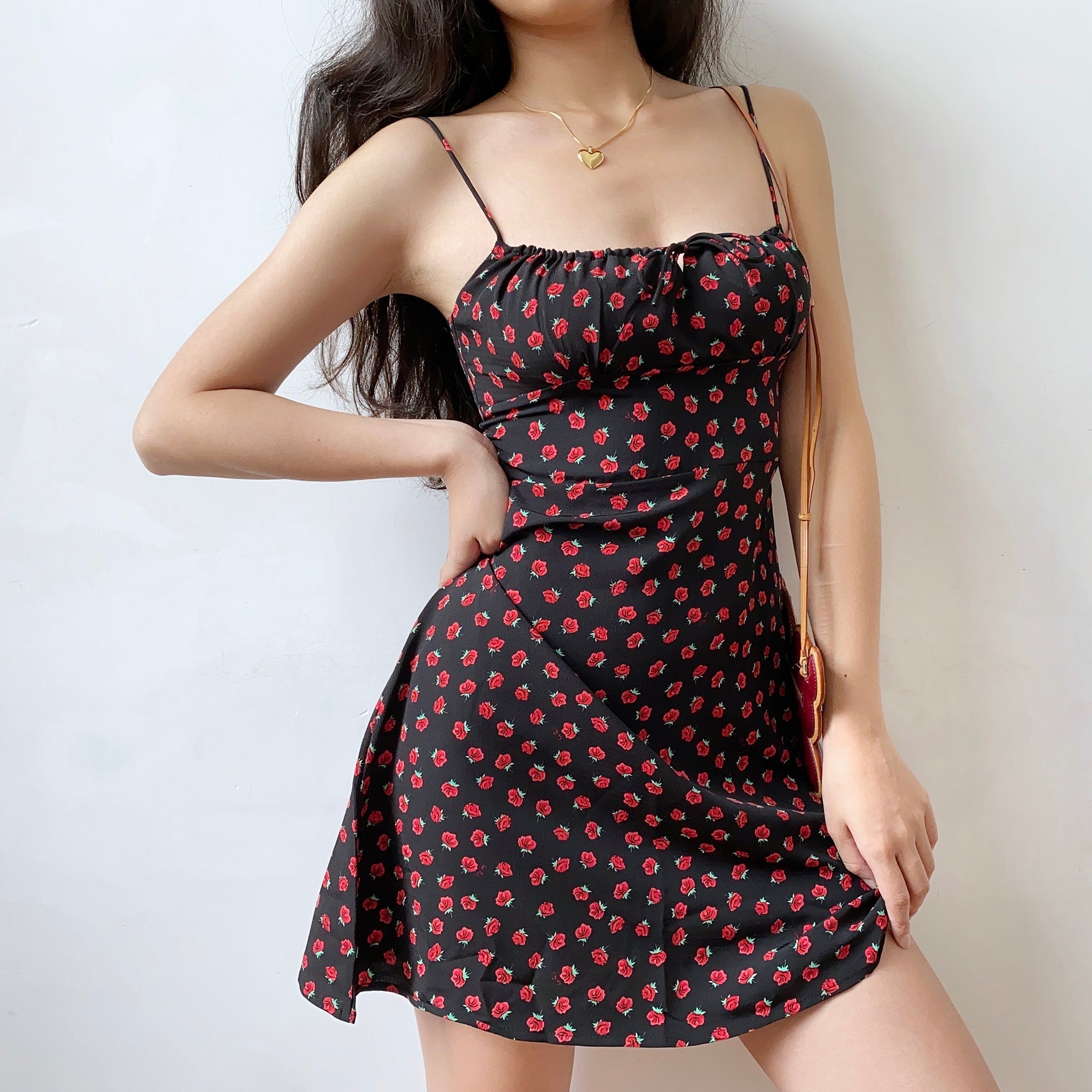 Ifomat Vintage Capsule Rose Mini Dress