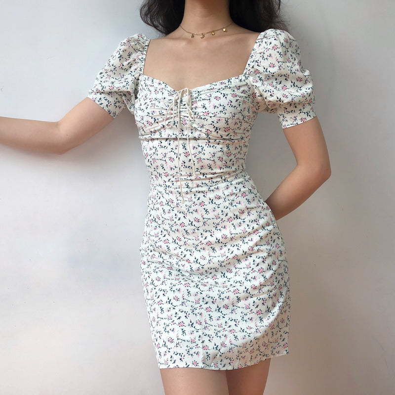 Ifomat Pixie Floral Bustier Dress