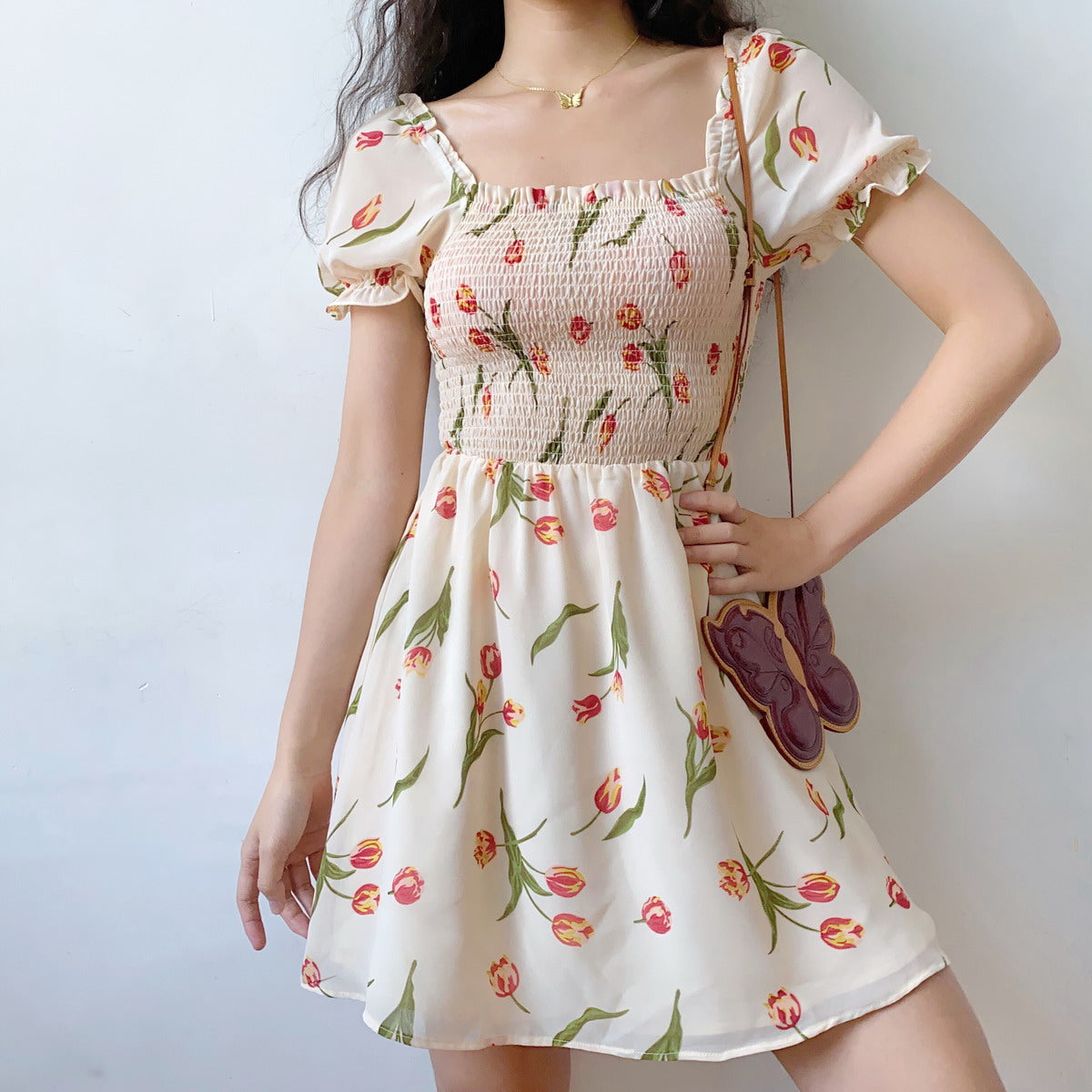 Ifomat Tulip Tea Break Dress