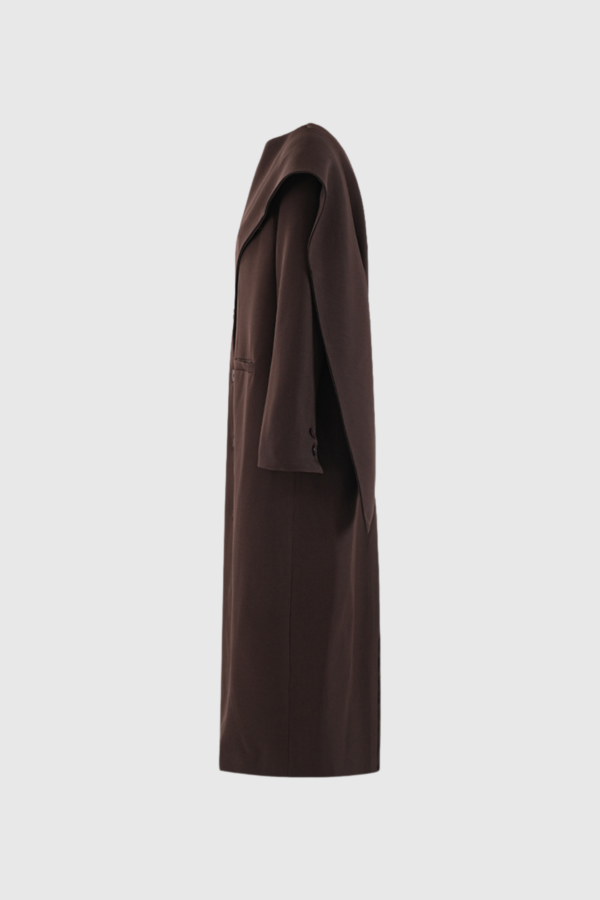 Ady Shawl Asymmetric Coat