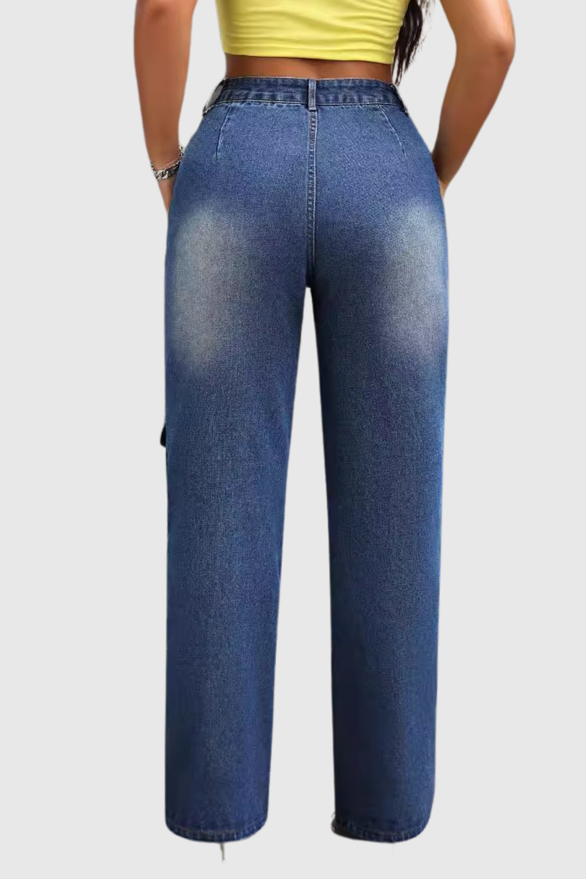 Aeneas High Rise Pocket Jeans