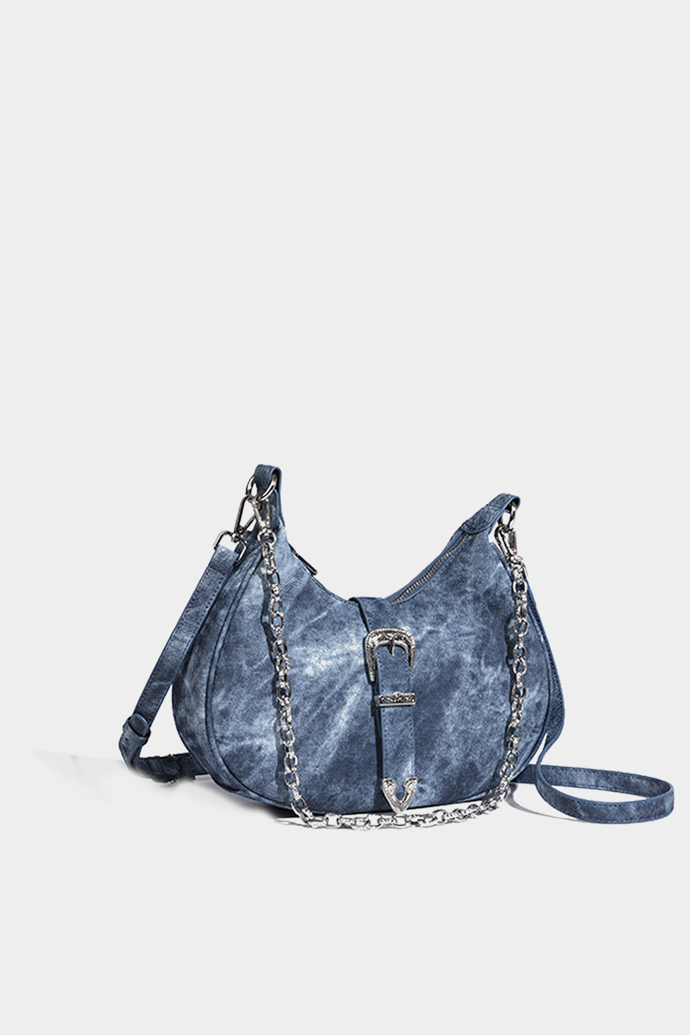 Alani Denim Shoulder Bag