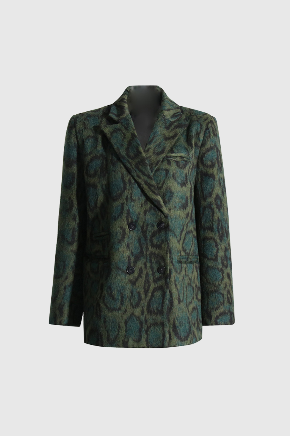 Aldrich Leopard  Lapel Blazer