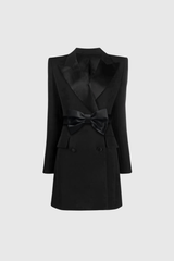 Alessi Bow Blazer Mini Dress