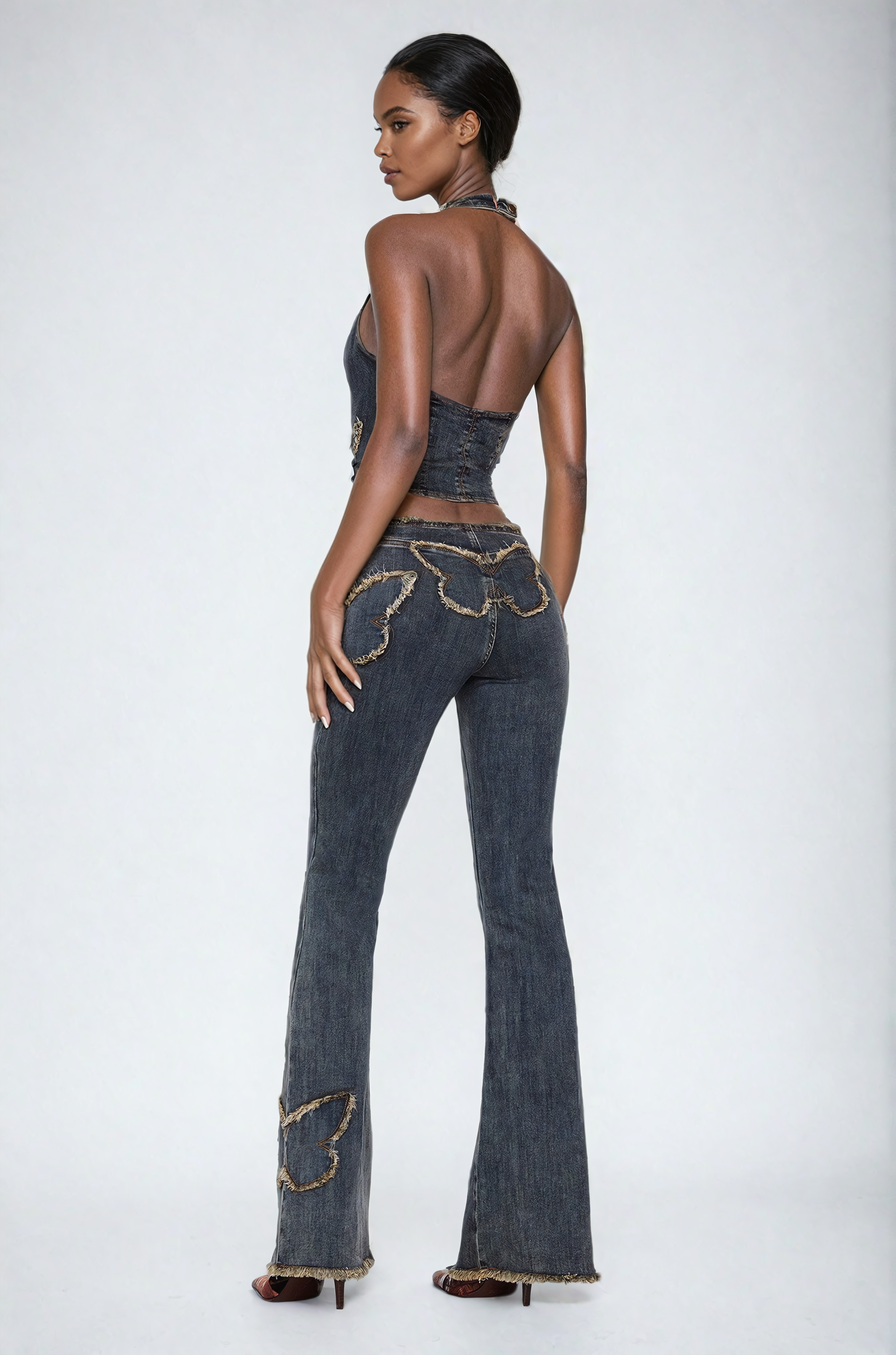 Belinda Butterfly Denim Jeans