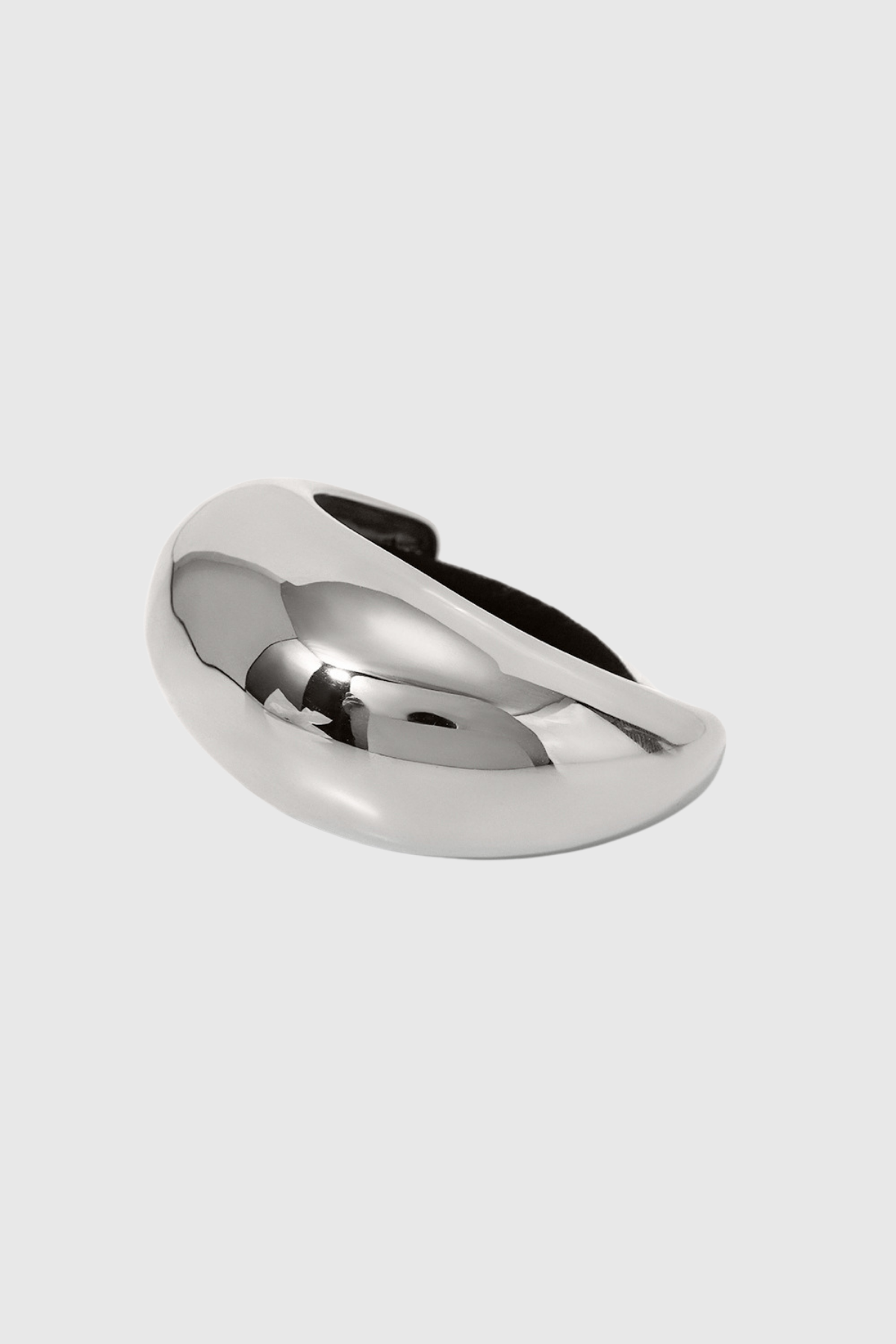 Dulce Metal Ring Headdress In Silver