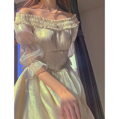 Princess Elegantdress Women Summer Fairy Y2k Party Birthday Dress For Women Vintage Wedding Evening Victorian Dress Korean
