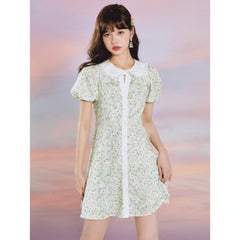 Ifomat Dollhouse Floral Maid Dress