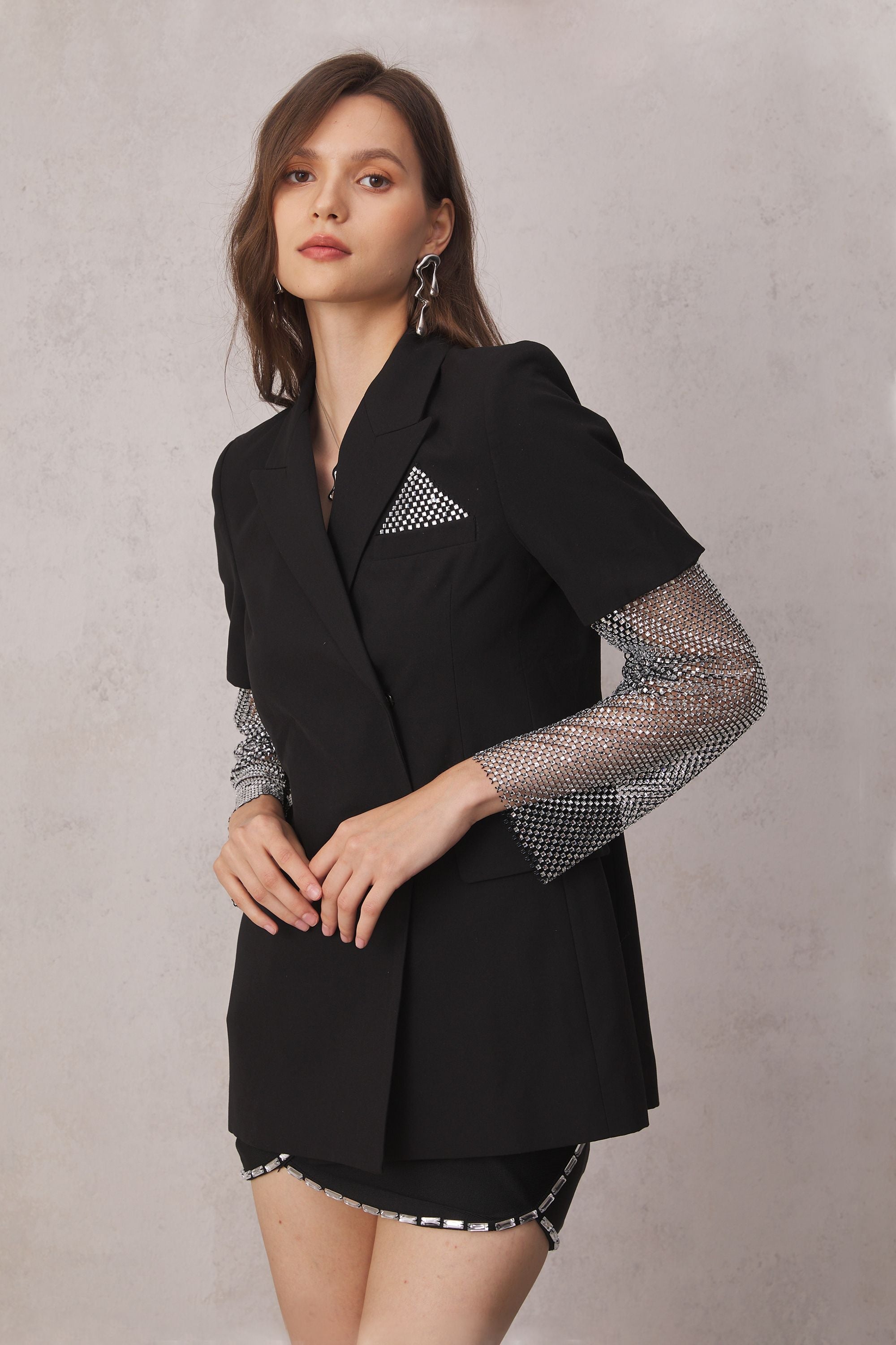 Joy Short Sleeves Blazer