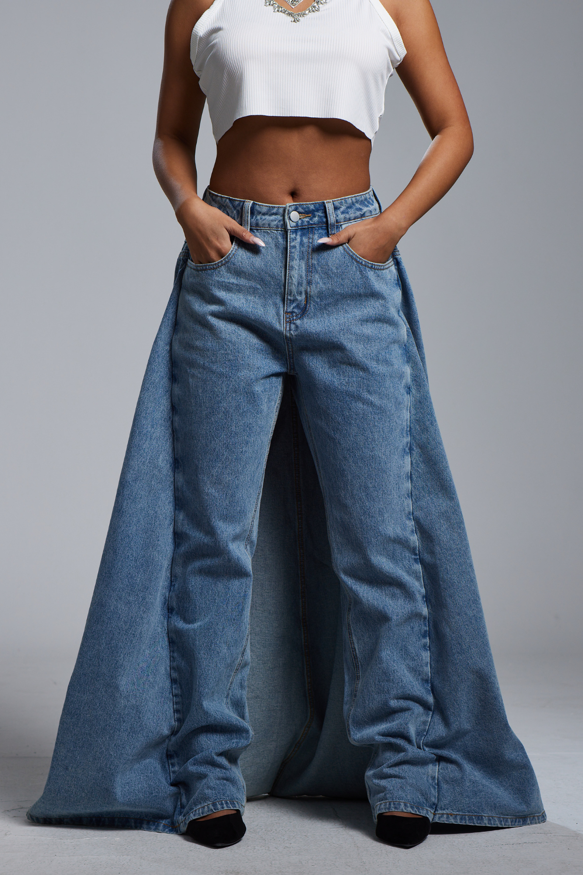 Kimber Denim Skirt Jeans