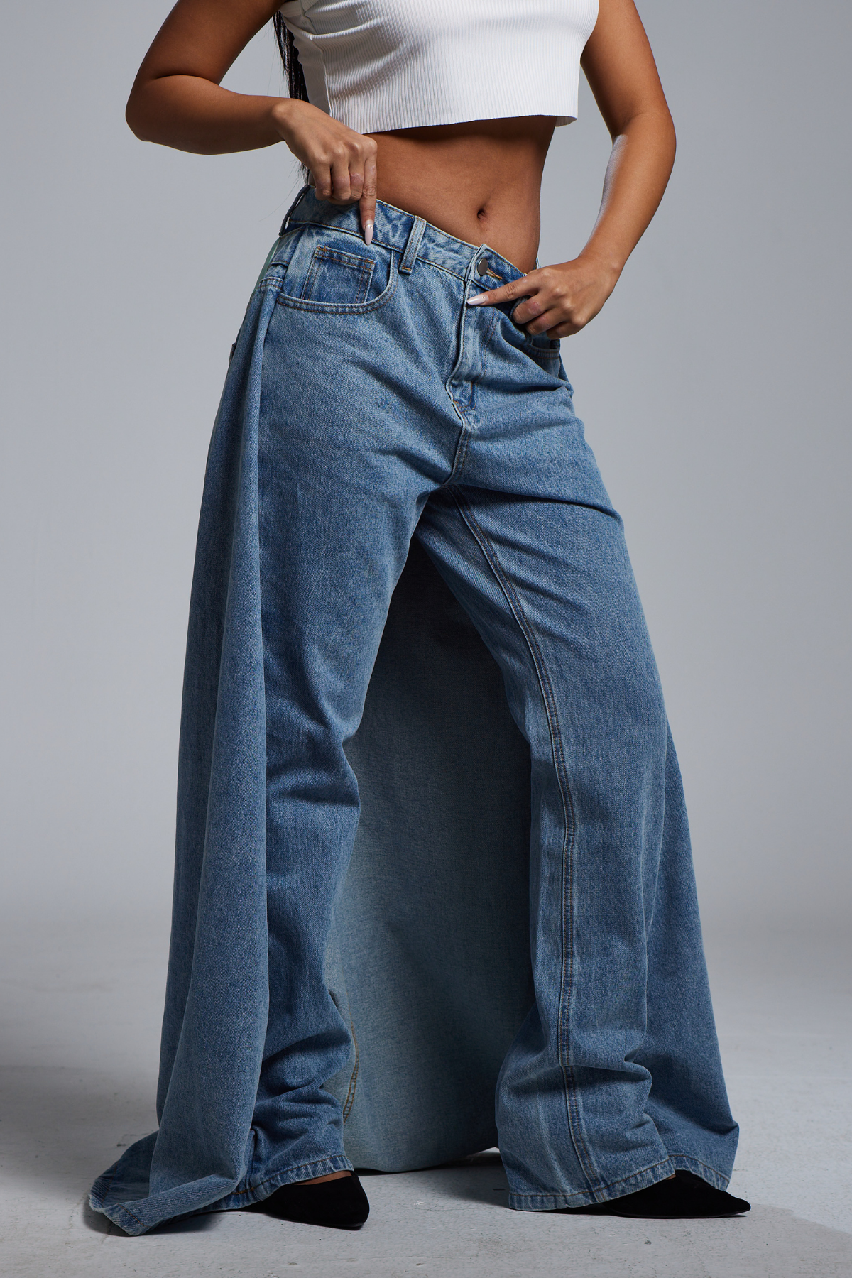 Kimber Denim Skirt Jeans