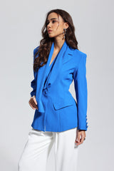 Leandra Deconstruct Asymmetric Blazer