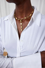 Neriah Asymmetric Drop Necklace