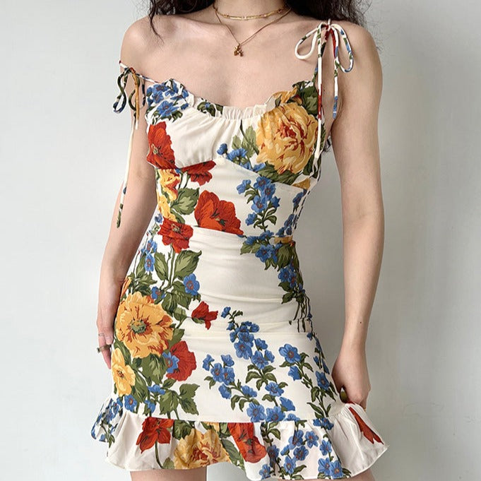 Ifomat Flower Power A-line Dress